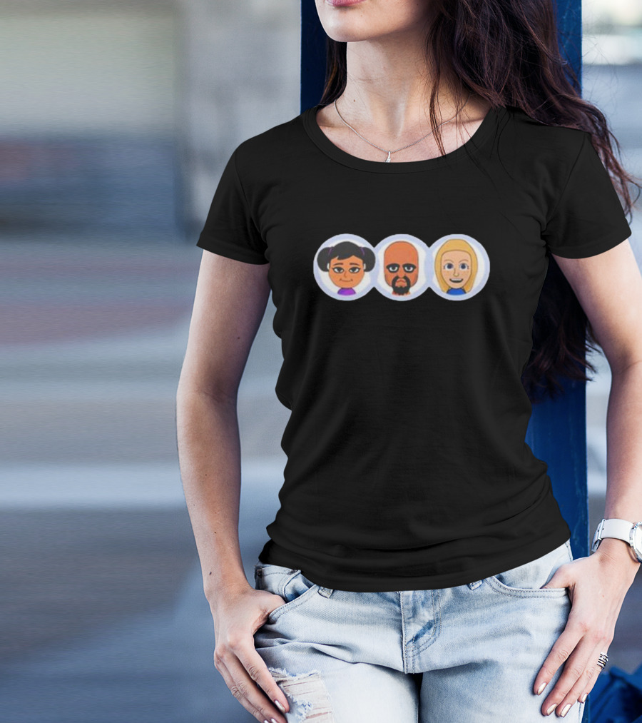 I'm Alice A Popular Trio Emoji Faces T-Shirt
