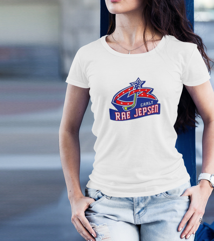 Pete Blackburn Carly Rae Jepsen Columbus Blue Jackets T-Shirt