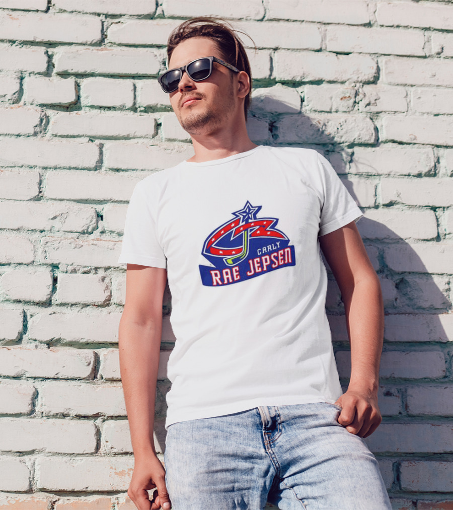 Pete Blackburn Carly Rae Jepsen Columbus Blue Jackets T-Shirt