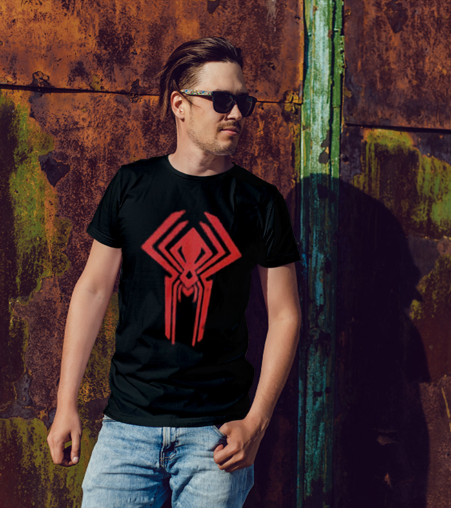 Scribbs Spider Red Emblem T-Shirt