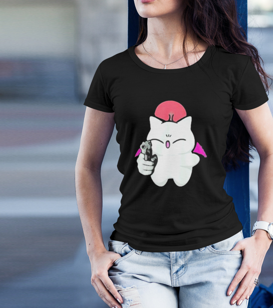 Zepla Blizzcon Xepla Gun Moogle Iconic Character T-Shirt