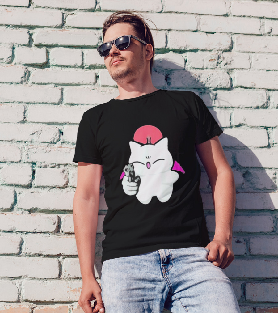 Zepla Blizzcon Xepla Gun Moogle Iconic Character T-Shirt