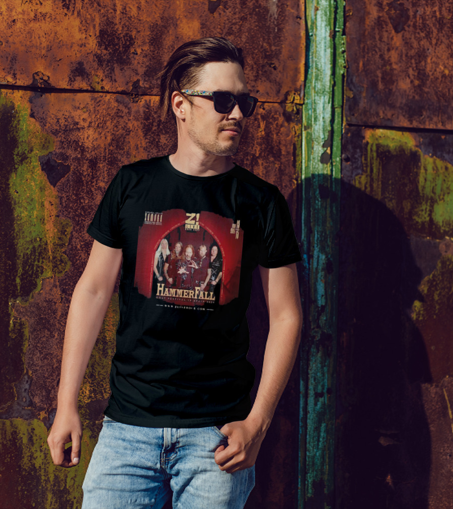 Z Live Rock Fest HammerFall Only Festival In Zamora Spain June 13-15 T-Shirt