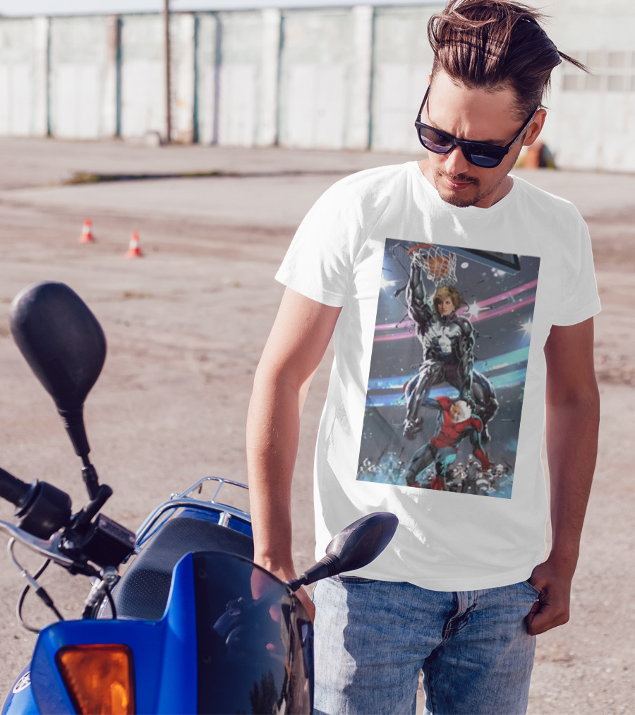 Princess Diana Venom Dunking On Spider-Man T-Shirt