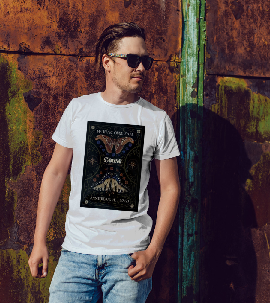 Melkweg Oude Zaal Goose Amsterdam NL 11/7/23 T-Shirt