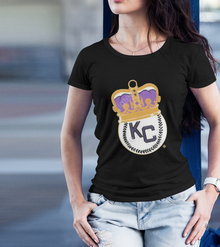 Kansas City Monarchs KC Crown Baseball T-Shirt