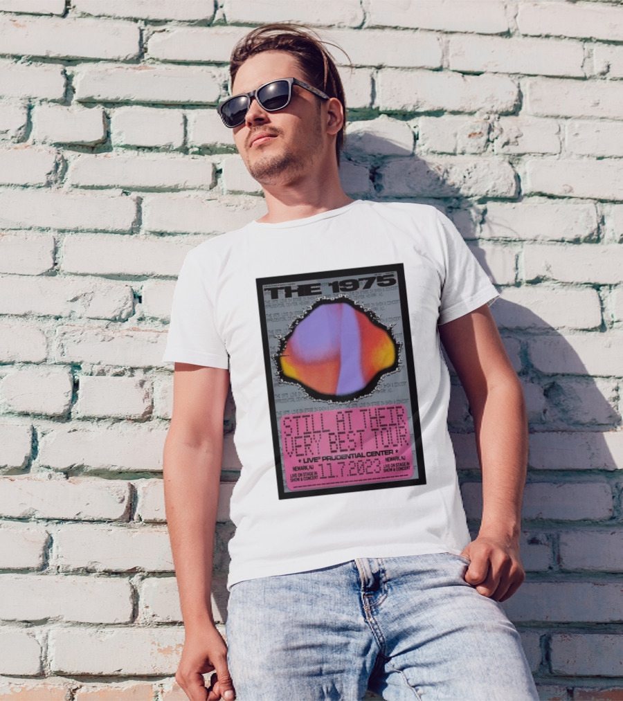 The 1975 Still At Their Very Best Tour Live Prudential Center Newark NJ 11.7.2023 T-Shirt