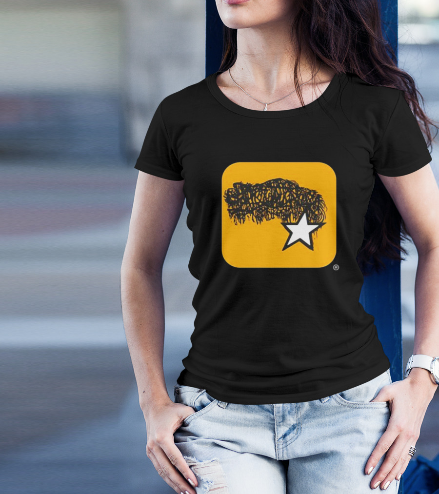 Boggstar Scribble Hair Star T-Shirt