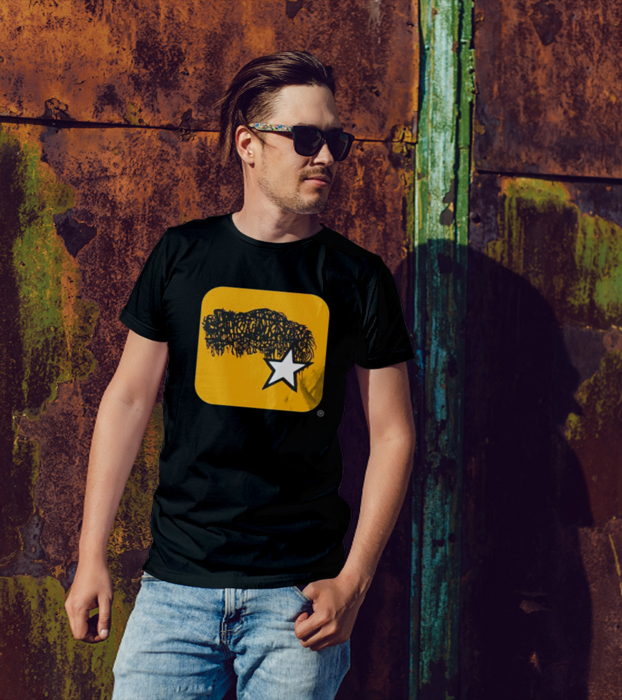 Boggstar Scribble Hair Star T-Shirt