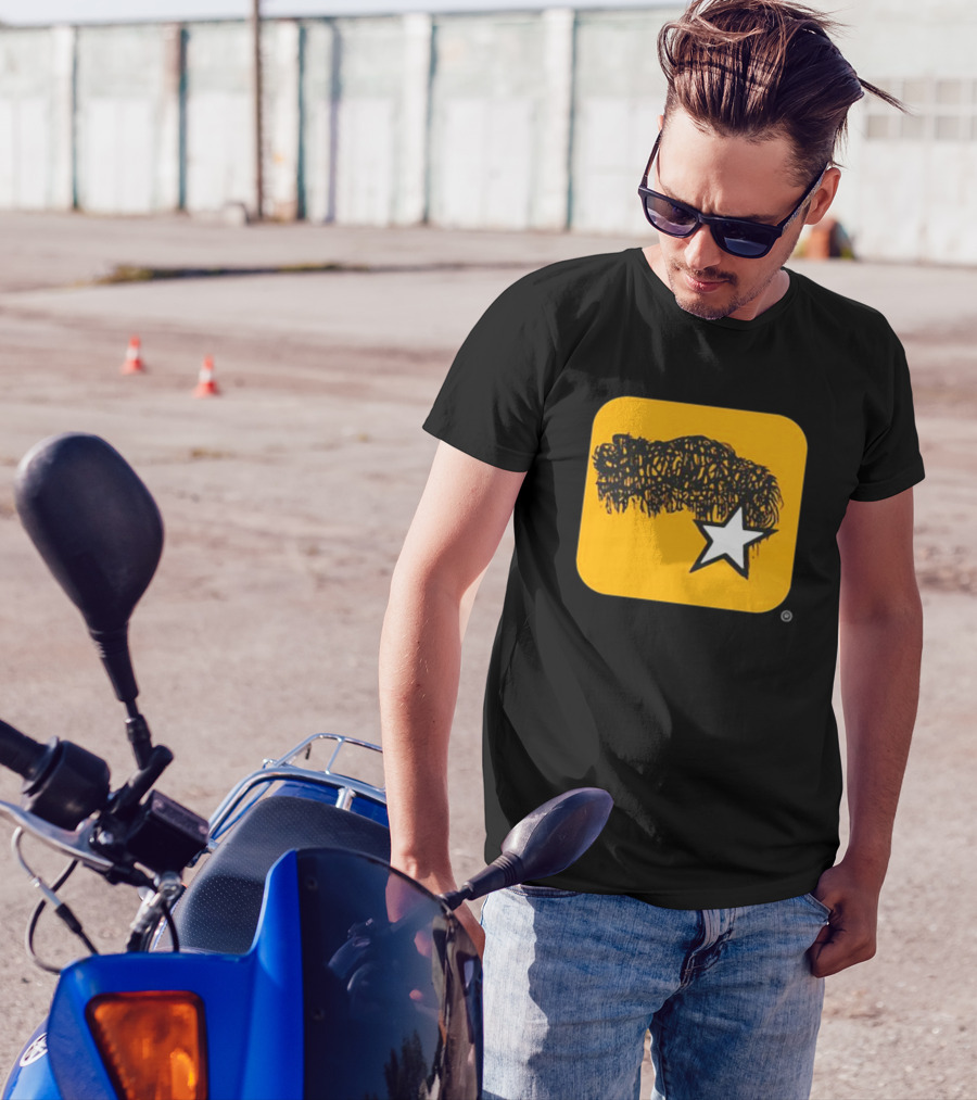 Boggstar Scribble Hair Star T-Shirt