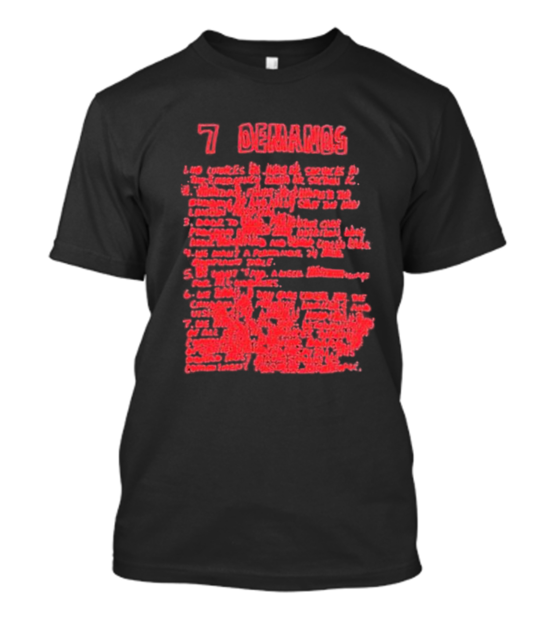 7 Demandos Ericdoa Siempre Pa’lante T-Shirt
