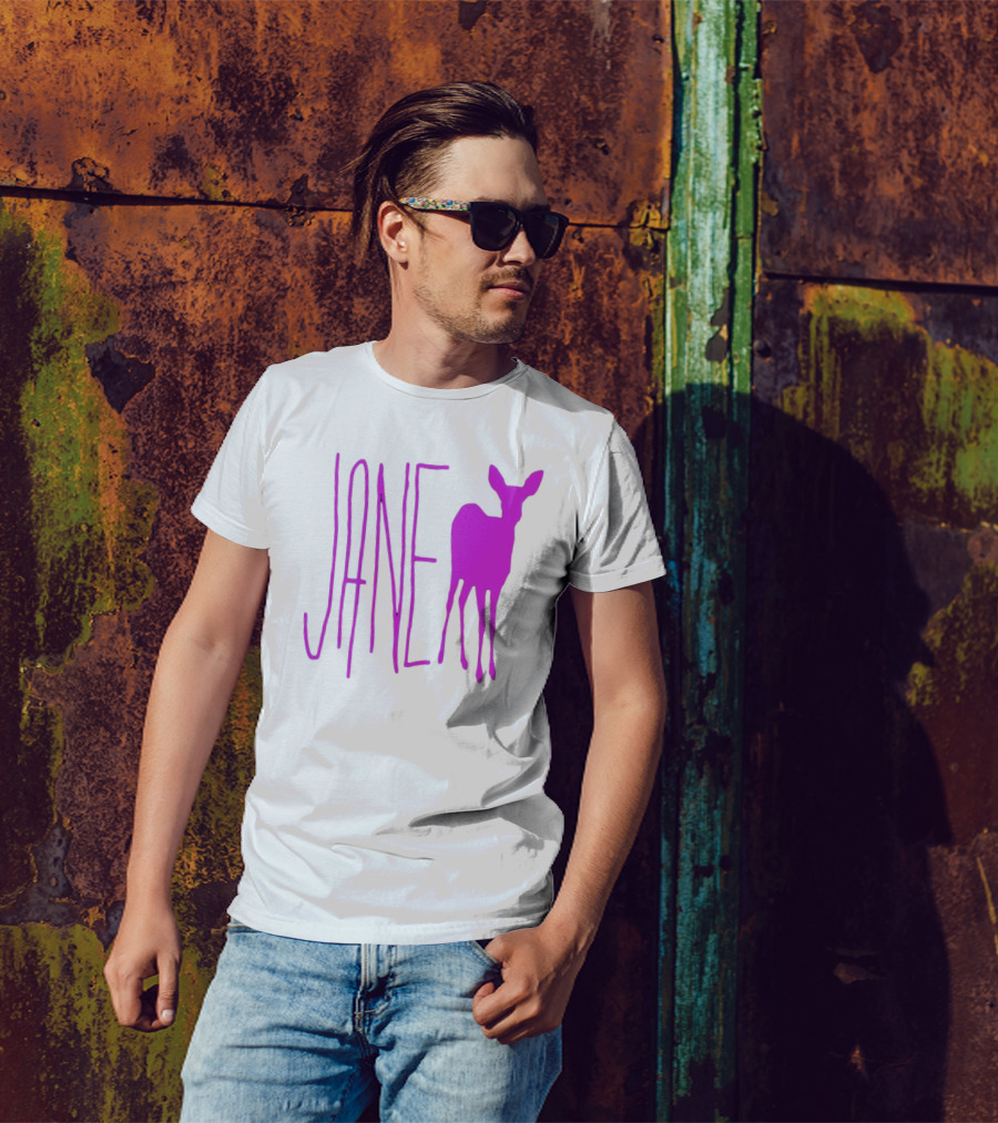 Forbidden Planet Jane Doe Pink Deer T-Shirt