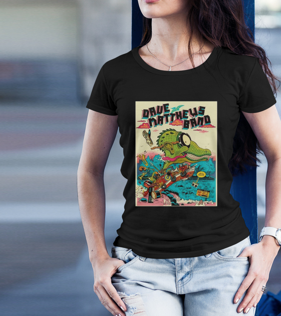 Dave Matthews Band Nov 8 Neenah Wisconsin Tour T-Shirt