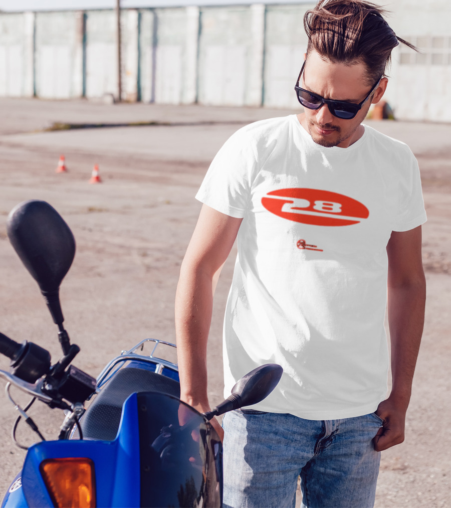 28 Official Programme Logo Red Oval T-Shirt