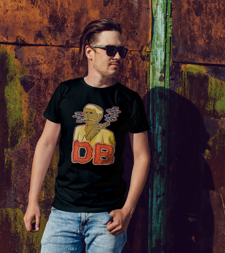 DB Character With Cigarette And Smoke T-Shirt