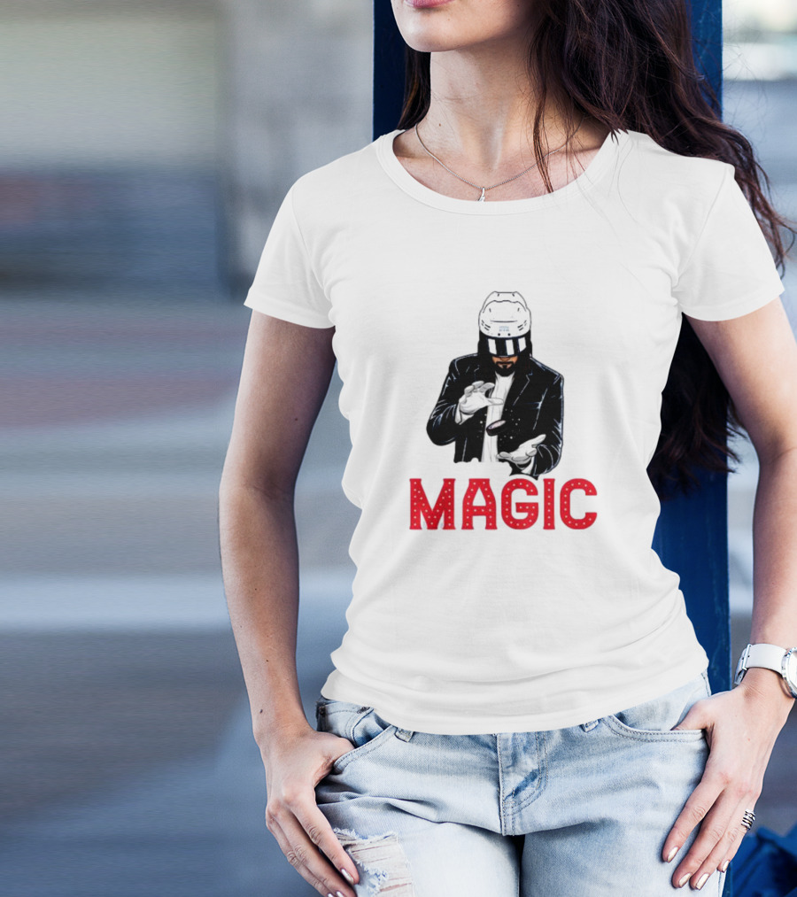 New York Rangers Broadway Magic Hockey Illusion T-Shirt