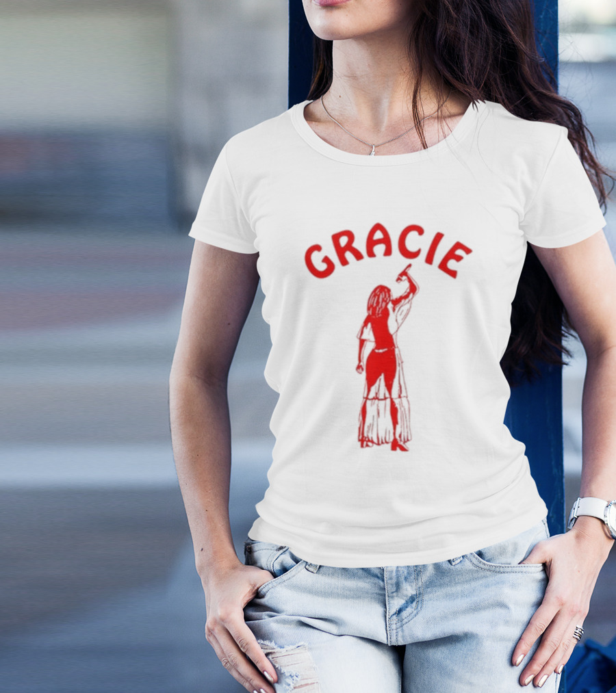 Gracie Abrams Gracie Red Illustration Image T-Shirt