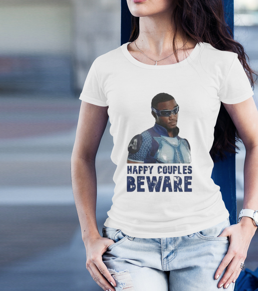 Happy Couples Beware Captain Secret Identity T-Shirt