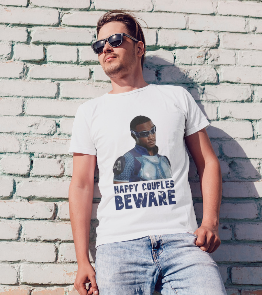 Happy Couples Beware Captain Secret Identity T-Shirt