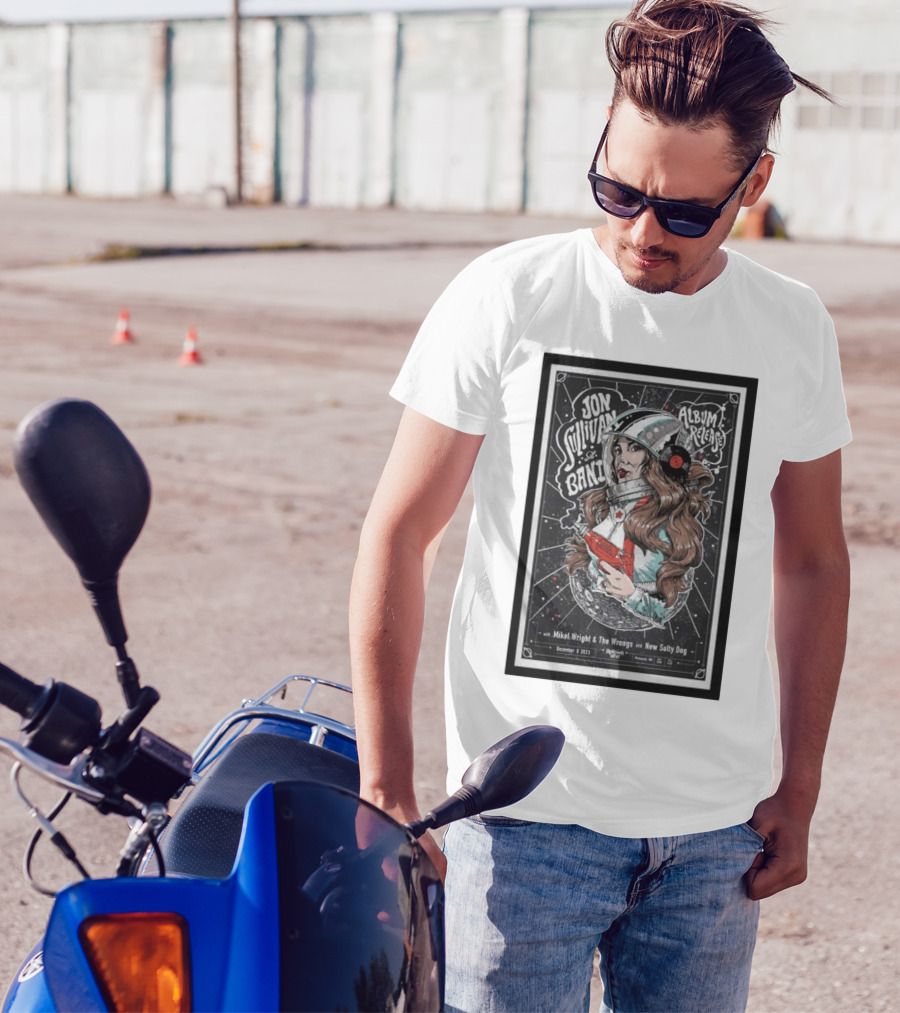 Jon Sullivan Band Soul Supplier Album Release Dec 8 Mikel Wright And The Wrongs New Salty Dog T-Shirt