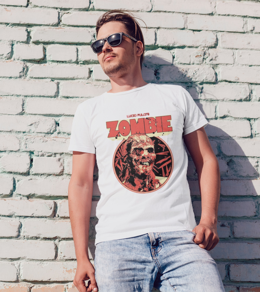 Lucio Fulci's Zombie Retro Horror Movie T-Shirt
