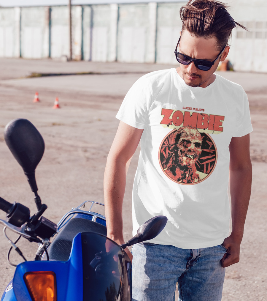 Lucio Fulci's Zombie Retro Horror Movie T-Shirt