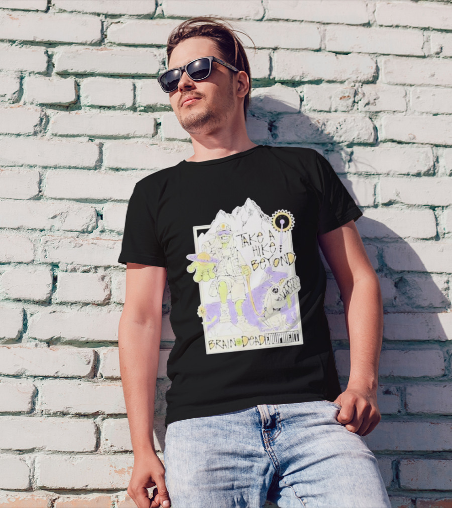 Take A Hike Beyond Brain Dead Equipment T-Shirt