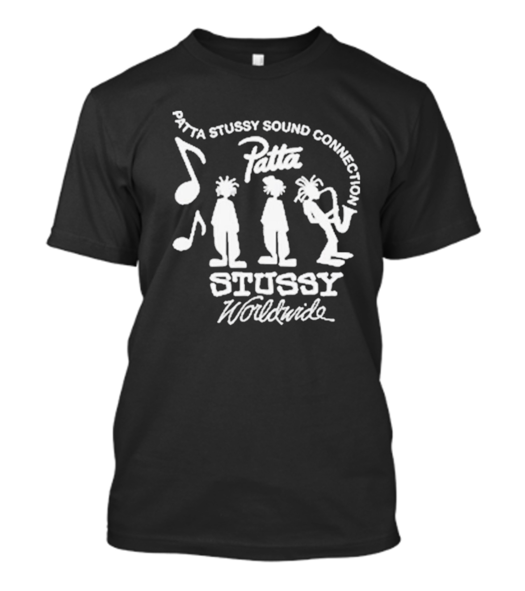 Patta Stussy Sound Connection Patta Stussy Worldwide Music Icons T-Shirt