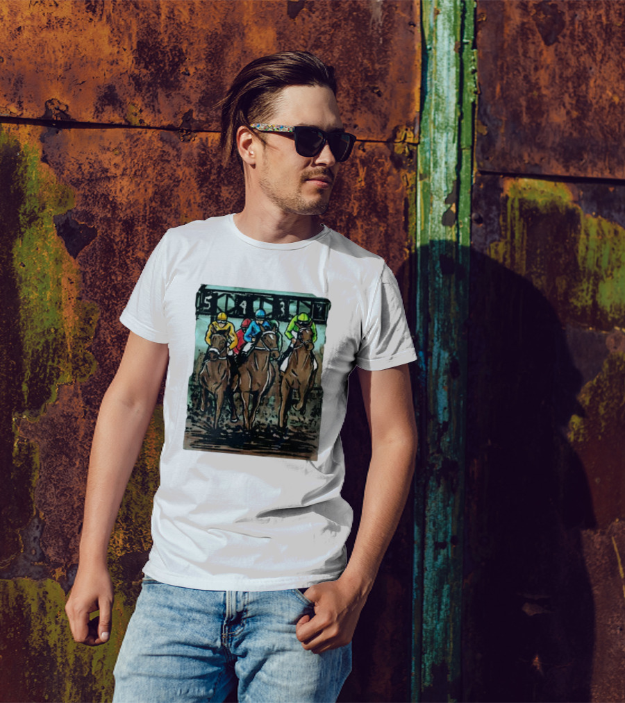 U Horse Races Waitlist Action 54321 T-Shirt