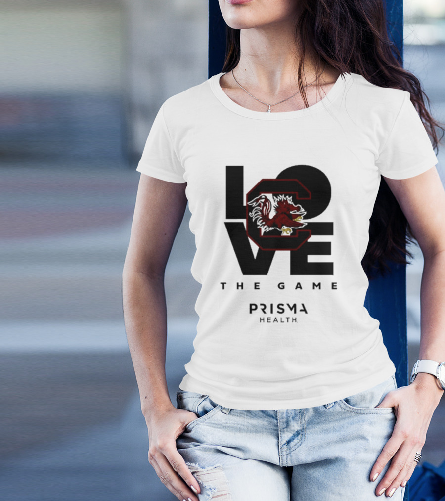 South Carolina Gamecocks Love The Game Prisma Health T-Shirt