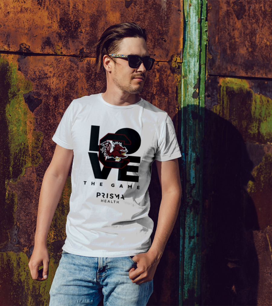 South Carolina Gamecocks Love The Game Prisma Health T-Shirt