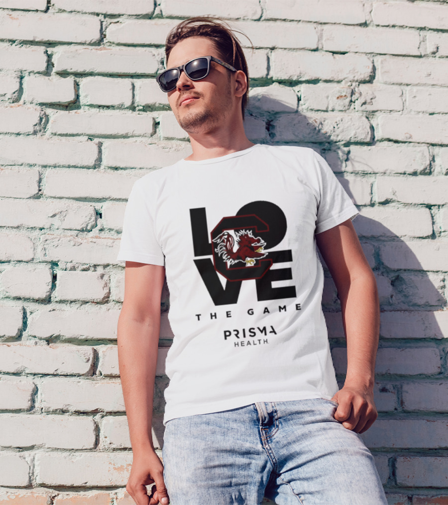 South Carolina Gamecocks Love The Game Prisma Health T-Shirt
