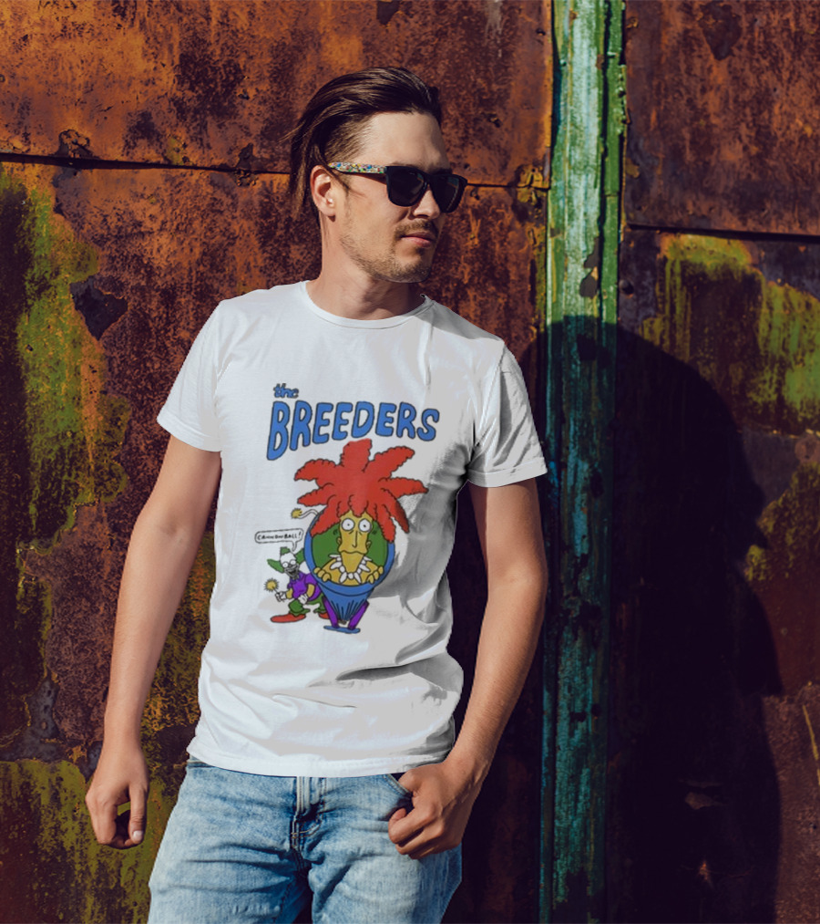 The Breeders Last Splash Cartoon Character T-Shirt
