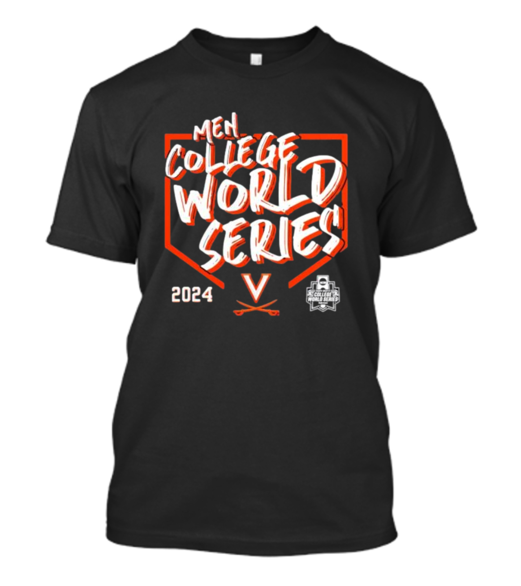 Virginia Cavaliers 2024 College World Series Men's NCAA Baseball T-Shirt