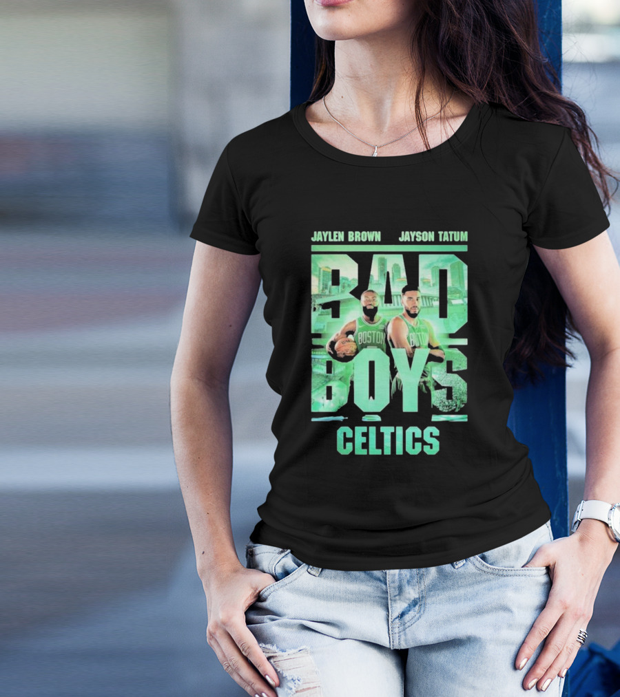 Jaylen Brown Jayson Tatum Bad Boys Celtics T-Shirt