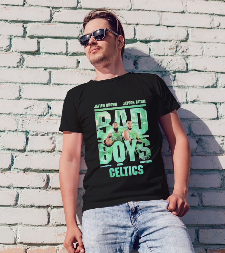 Jaylen Brown Jayson Tatum Bad Boys Celtics T-Shirt