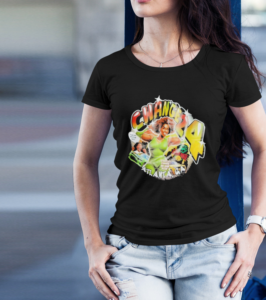 Change 24 Atlanta GA June 16th Black Pro Wrestling Rules T-Shirt