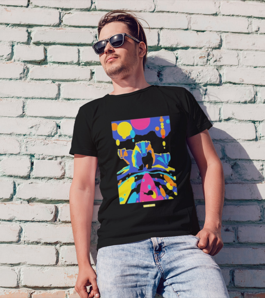 Chris Packham Badgers Glow In The Dark Colorful Wildlife T-Shirt