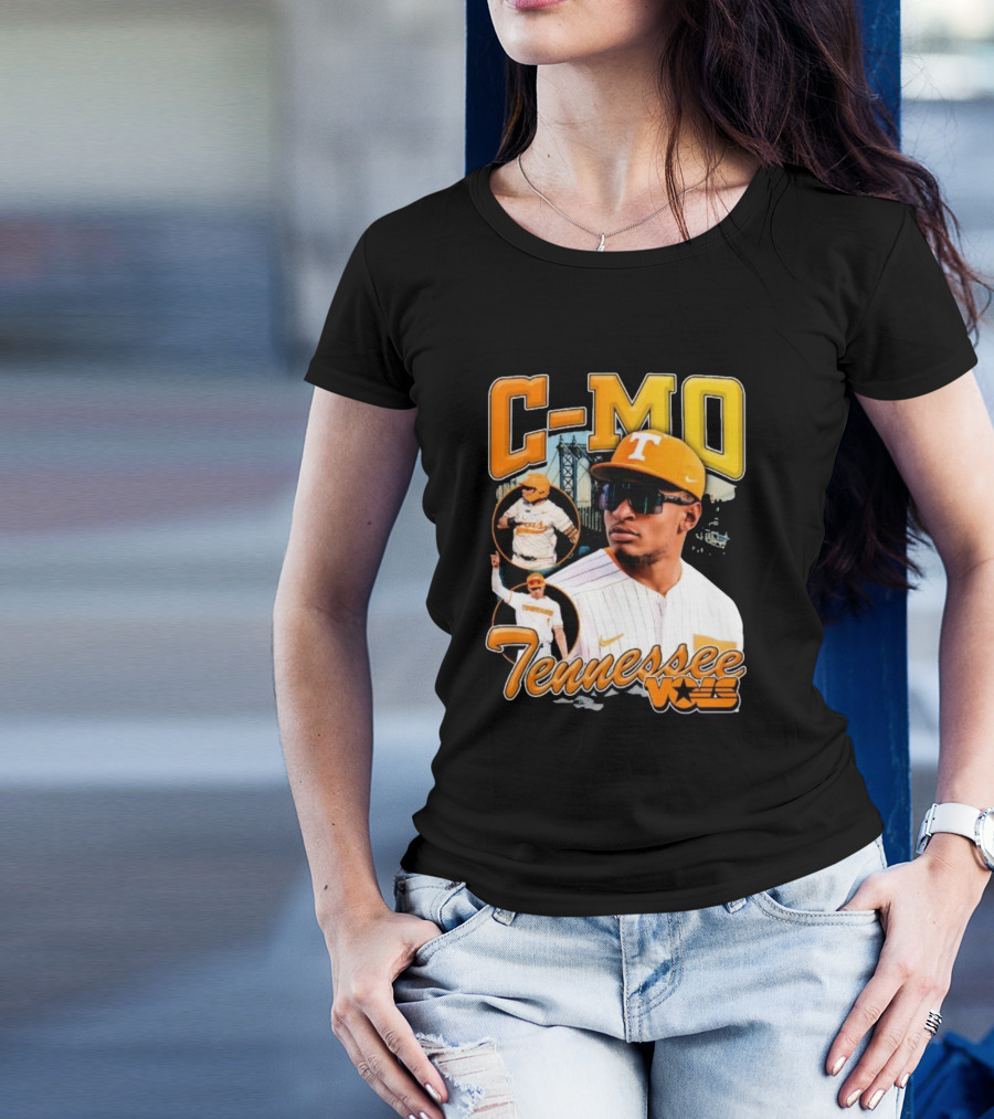 C-MO Tennessee Vols Baseball Vintage T-Shirt