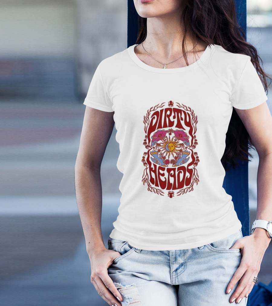 Dirty Heads Psychedelic Sun And Animals T-Shirt