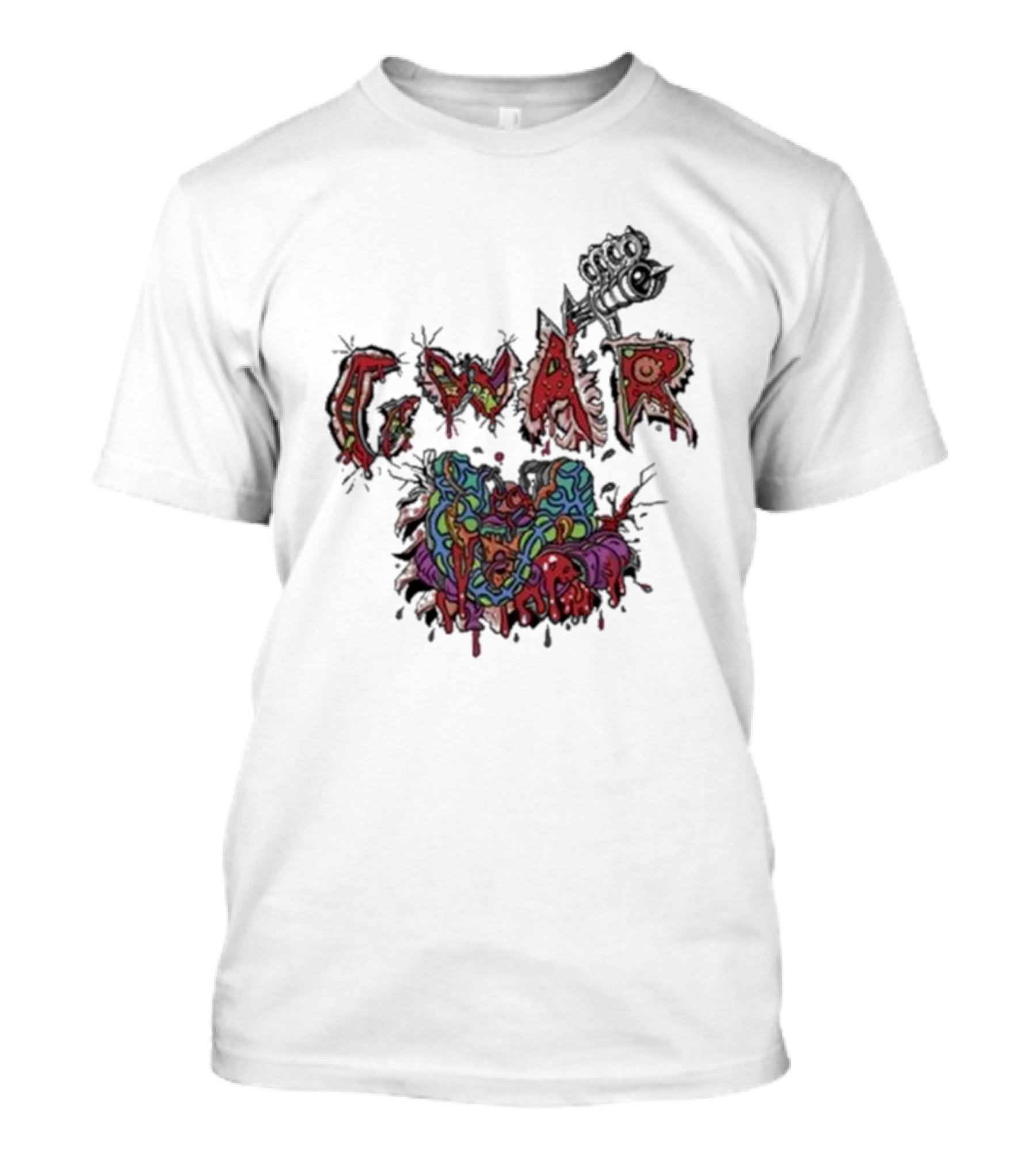 Gwar Hi Mom I'm Home From The Show 2024 Psychedelic Creature T-Shirt