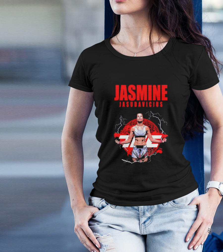 Jasmine Jasudavicius UFC Fighter Supporter MMA Champion T-Shirt