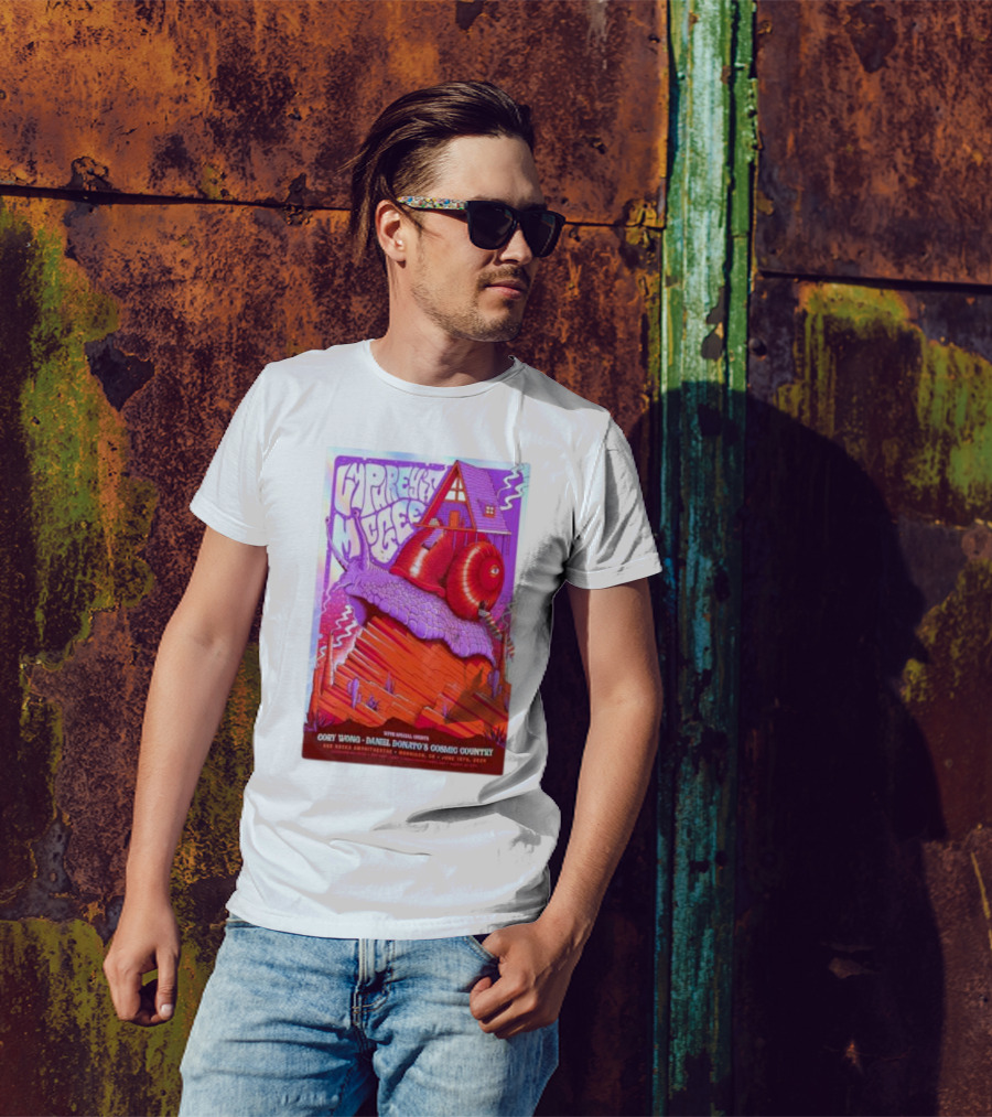 Umphrey’s McGee Red Rocks Amphitheatre June 15 2024 Cory Wong Daniel Donato's Cosmic Country House On Snail T-Shirt