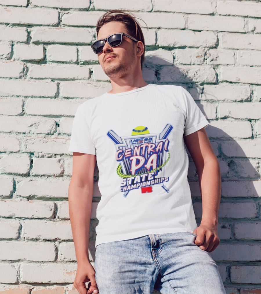 USSSA East Coast Events Central PA State Championships Baseball Softball T-Shirt