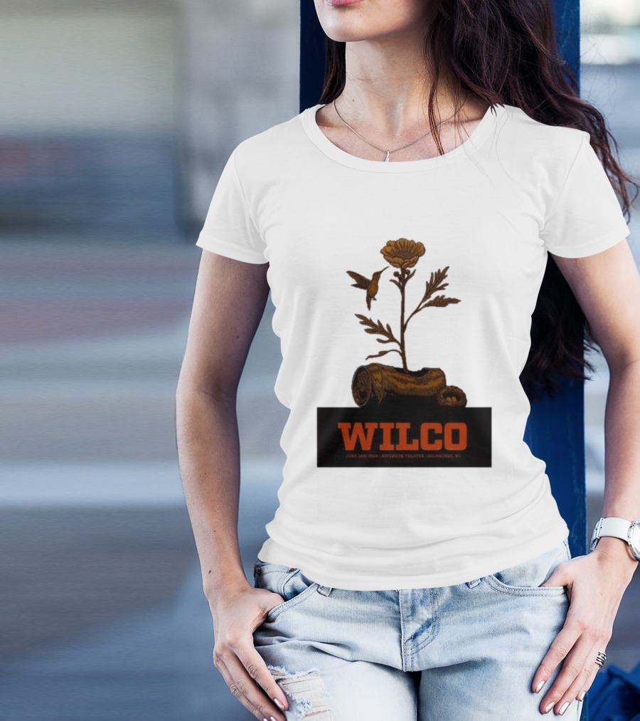 Wilco June 12 2024 Riverside Theater Milwaukee WI T-Shirt