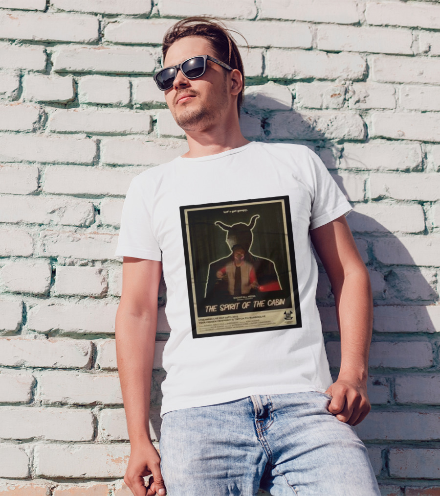 Let's Get Goopey Streaming Live May 24th The Spirit Of The Cabin Shopfall Media Rambuolive T-Shirt