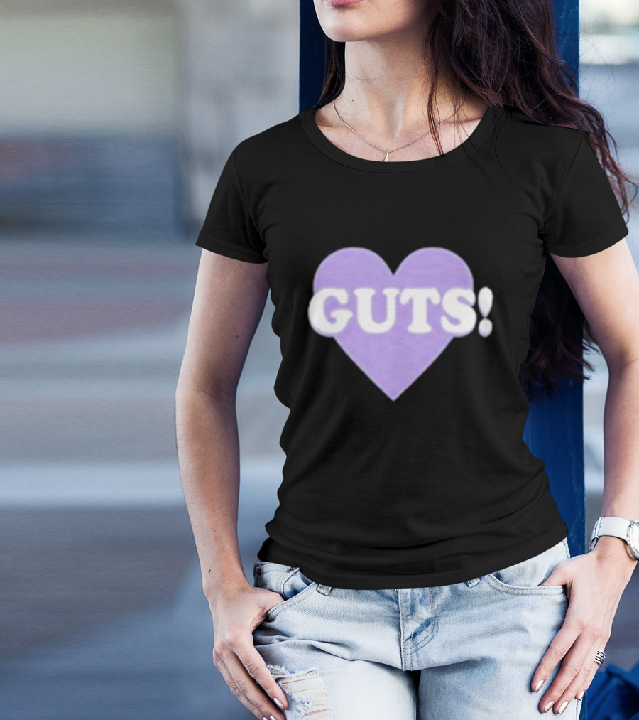 Noufa Saw Liv Guts Purple Heart GUTS T-Shirt