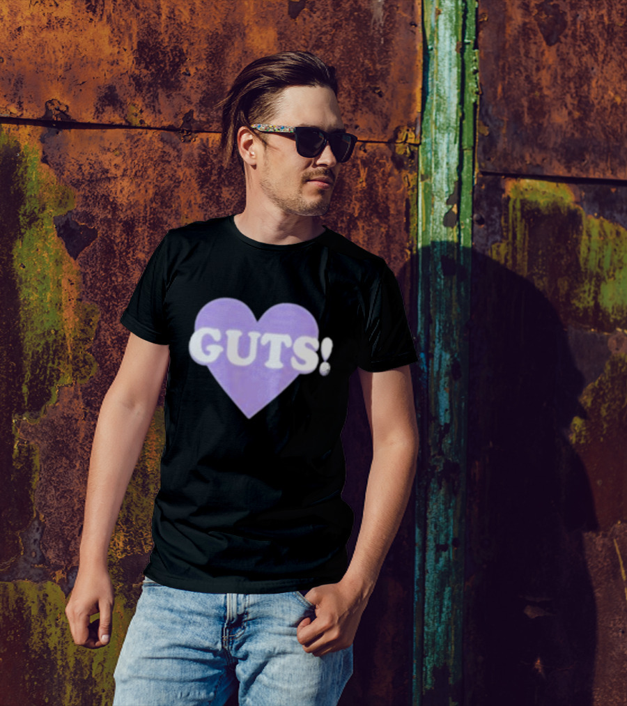 Noufa Saw Liv Guts Purple Heart GUTS T-Shirt