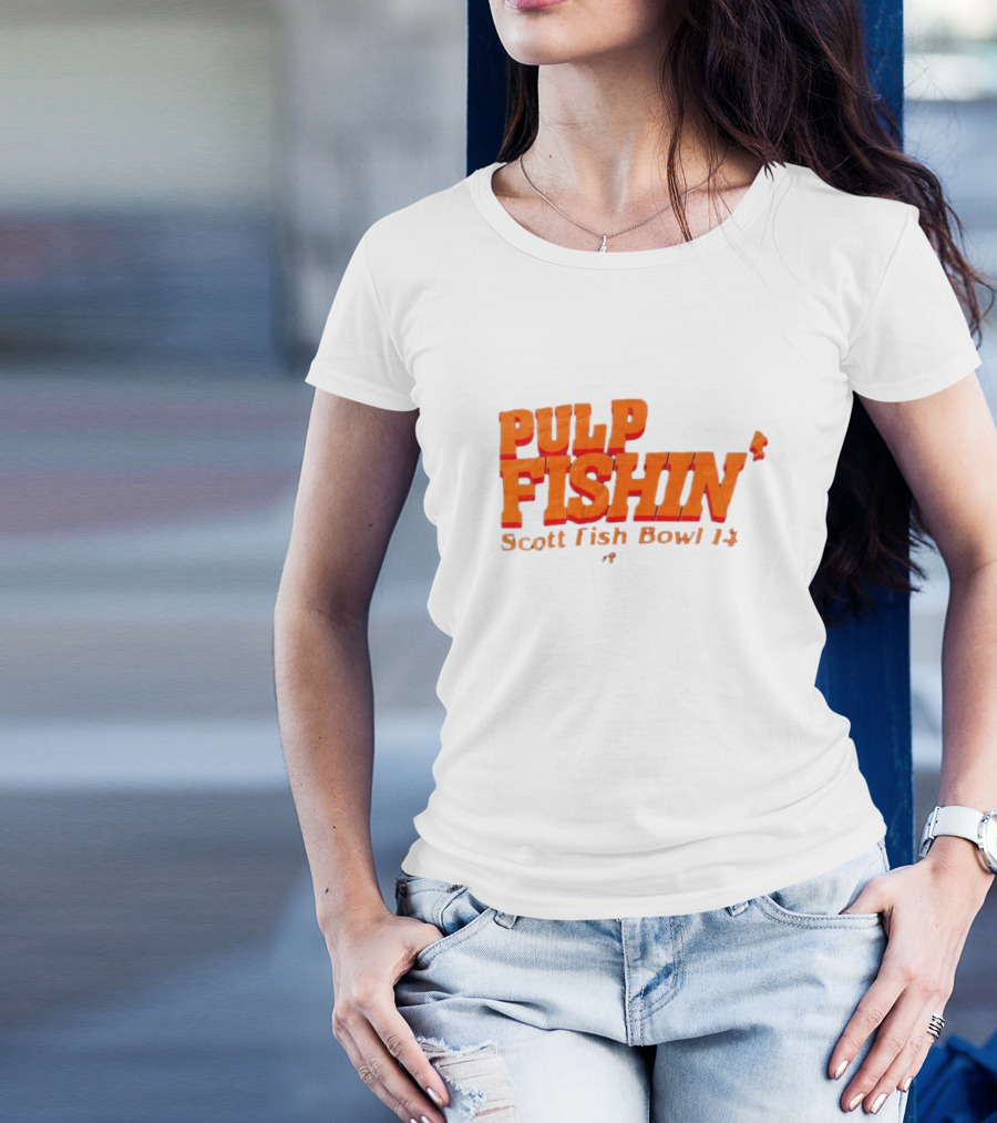 Pulp Fishin Scott Fish Bowl 14 T-Shirt