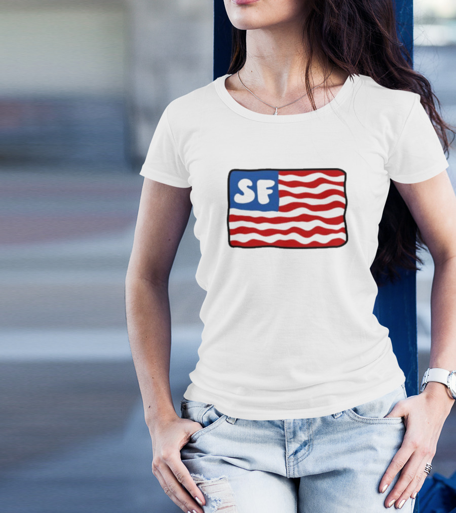 Starfit Americana SF USA Flag T-Shirt